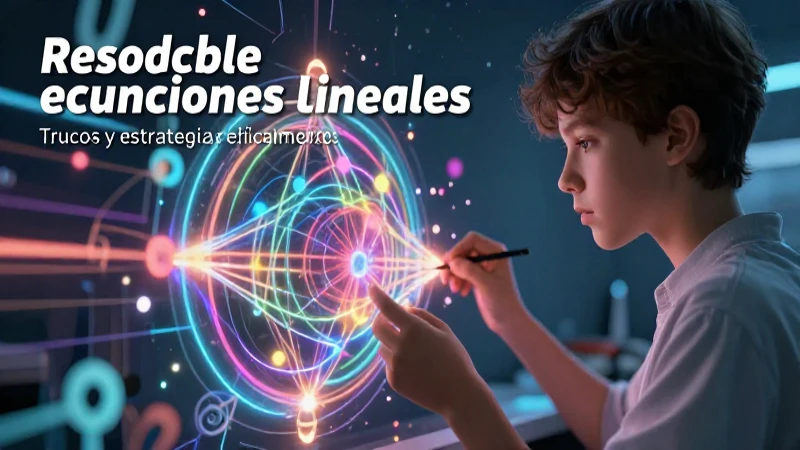 Estrategias avanzadas para resolver ecuaciones lineales