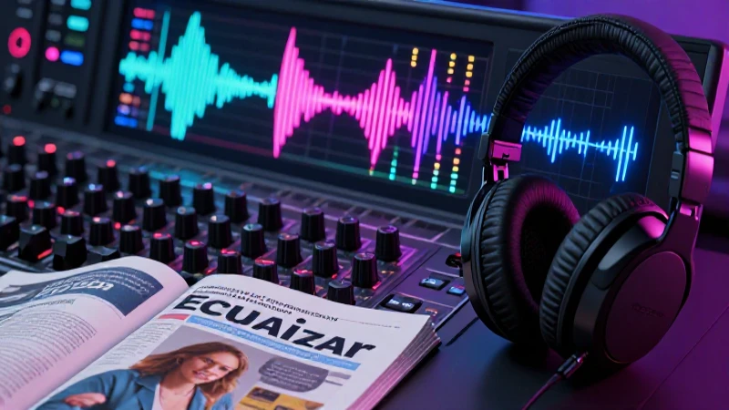 La ecualización es crucial en la producción de sonido