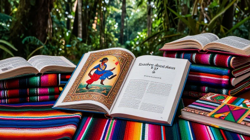 ¡Descarga libros gratuitos en lenguas indígenas y celebra la diversidad cultural! 4 Textiles, libros y selva con impacto cinematográfico