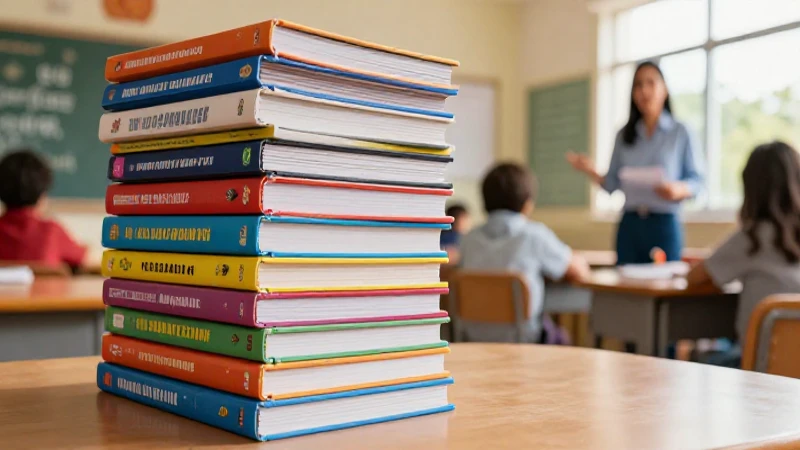 Aula educativa moderna, vibrante e inspiradora