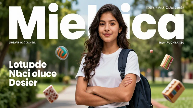 Estudiante mexicano, portada educativa premium