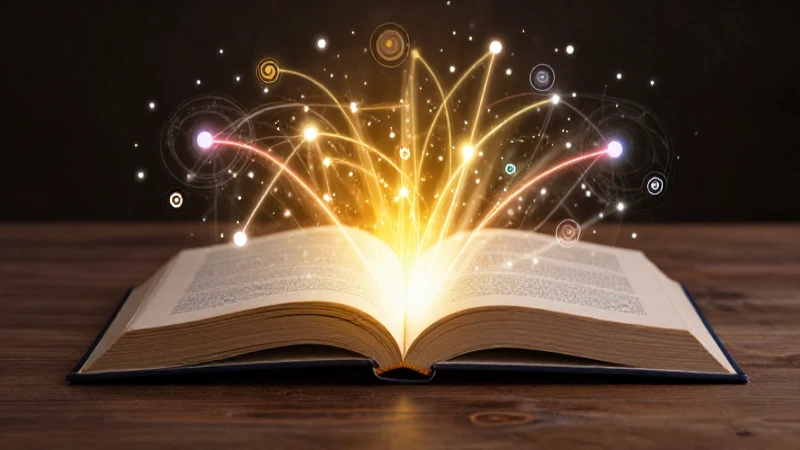 Editorial Cortos: 30 Ejemplos Impactantes y Efectivos 6 Libro luminoso expandiendo ideas y conocimiento