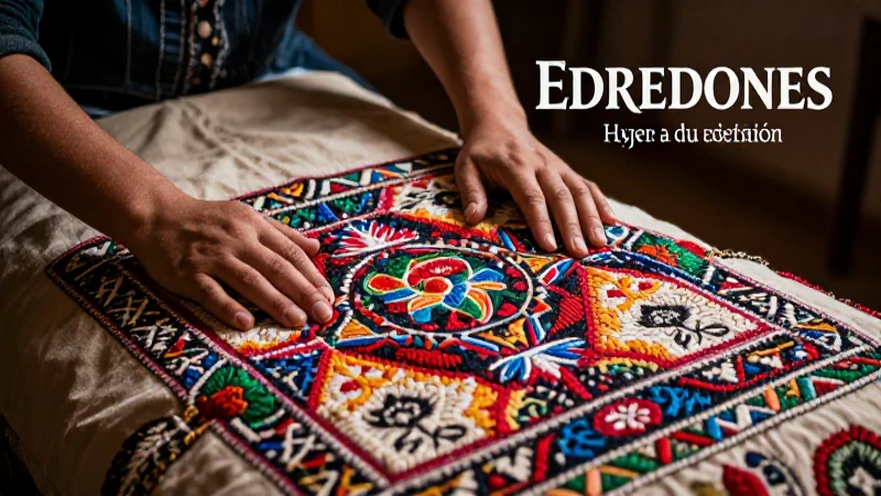 Edredón mexicano: arte vibrante y tradicional
