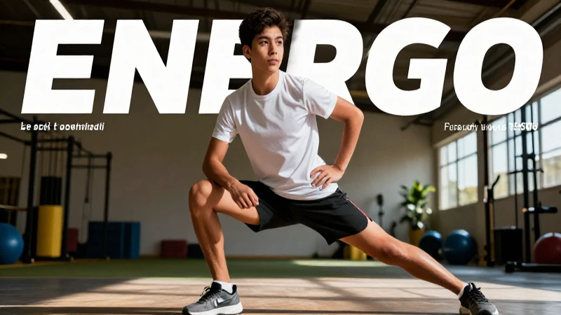 Guía completa y práctica: Acelera tu progreso en Educación Física de 2º secundaria 4 Joven atlético mexicano en gimnasio dinámico