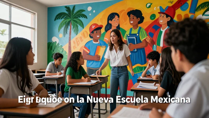 La Nueva Escuela Mexicana mejora la educación
