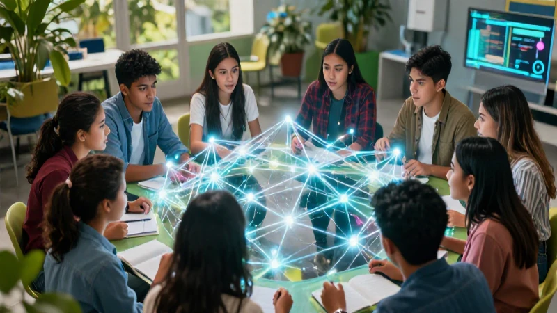 Estudiantes colaboran en red de conocimiento futurista