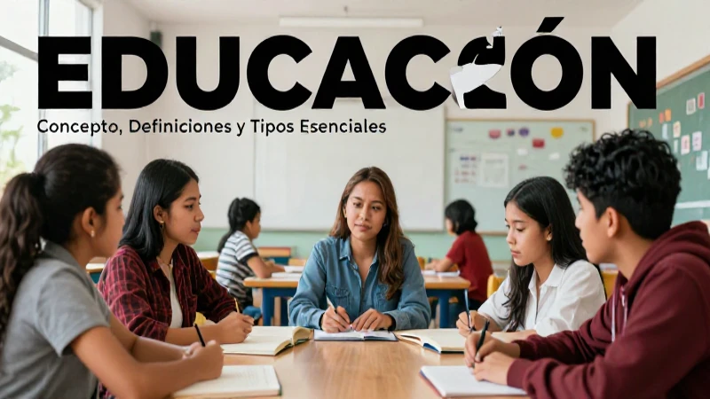 Educación: Concepto, Definiciones y Tipos Esenciales 6 Aprendizaje continuo en un entorno educativo moderno y dinámico