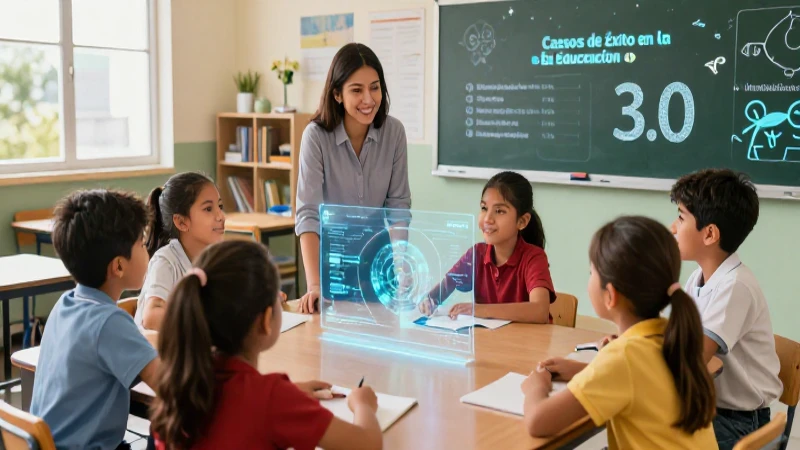 Educativa 3: Innovaciones y métodos para el aprendizaje 6 Educación 3.0: Innovación y éxito en el aula