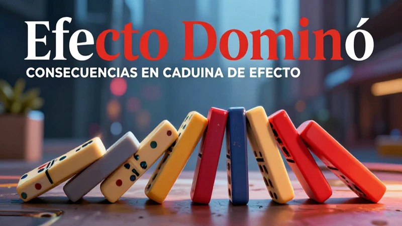 Efecto: Definición y Concepto Esencial que Debes Conocer 6 El efecto dominó y sus consecuencias