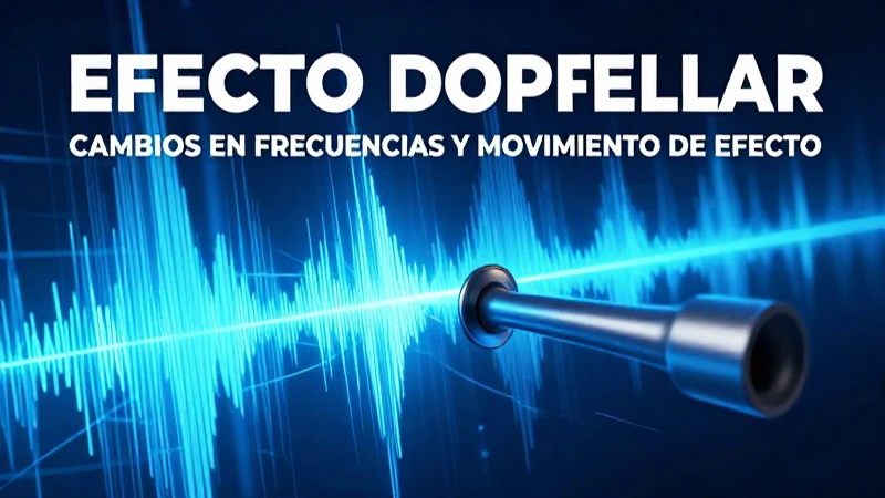 Efecto: Definición y Concepto Esencial que Debes Conocer 7 El Efecto Doppler cambia la frecuencia del sonido por movimiento