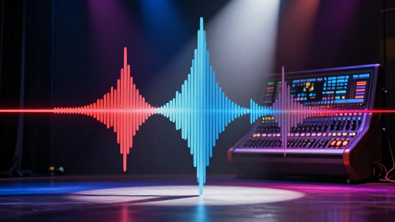Sabes cuáles son los tipos de efectos de sonido y sus usos 6 Composición dinámica, sonido estilizado sobre escenario