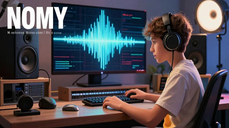 Sabes cuáles son los tipos de efectos de sonido y sus usos 7 Estudiante moderno produce audio dinámico y visual