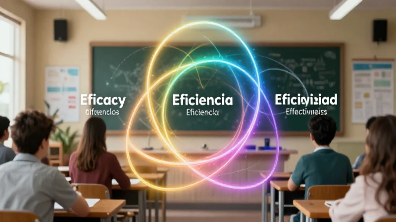 Claves para la eficacia, eficiencia y efectividad