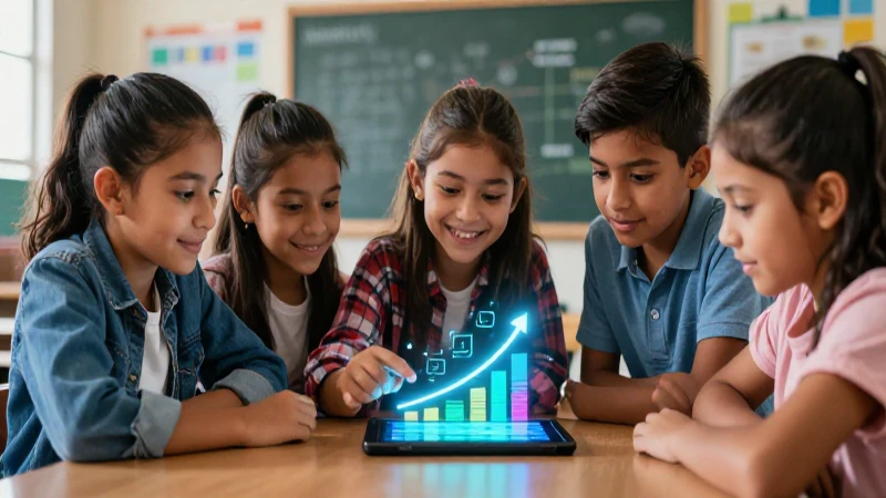 Estudiantes mexicanos aprenden con tecnología moderna