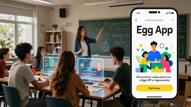 Usuarios elogian a Egg App por transformar la educación