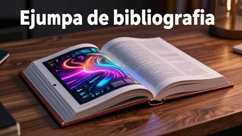 Estudio educativo hiperrealista con libros y tablet moderna
