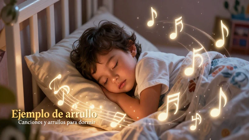 Sueño tranquilo bajo el arrullo mágico
