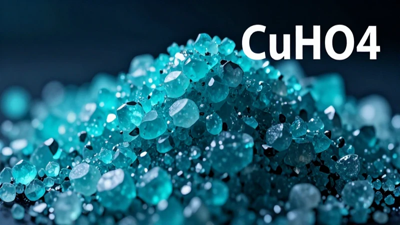Ejemplo de compuestos químicos: 20 ejemplos destacados 9 Cristal de sulfato de cobre, ejemplo educativo