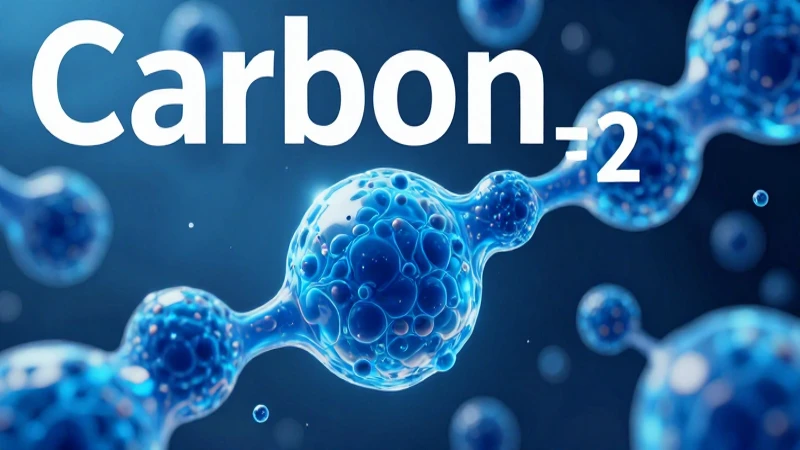 Ejemplo de compuestos químicos: 20 ejemplos destacados 6 Moléculas de CO₂ azules con estética científica moderna