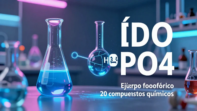 Ejemplo de compuestos químicos: 20 ejemplos destacados 18 Laboratorio químico futurista con diseño educativo