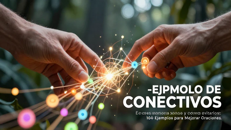 Manos conectan conceptos para mejorar la escritura