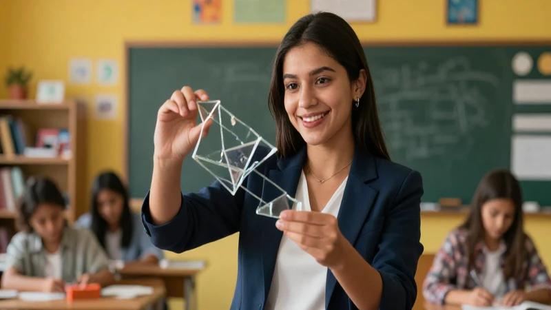 Maestra mexicana rompe estereotipos en aula moderna