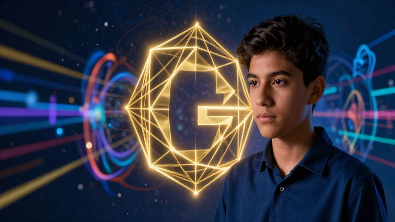 Estudiante mexicano con lógica brillante y vibrante