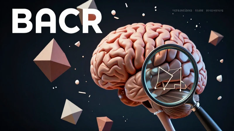 Ilustración de cerebro resolviendo paradoja lógica