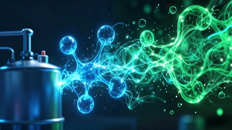 Transformación molecular gas a líquido vibrante