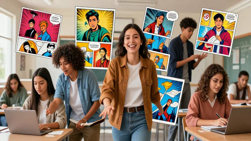 Ejemplo de historietas: 10 inspiradores casos destacados 7 Estudiantes mexicanos exploran cómics vibrantes