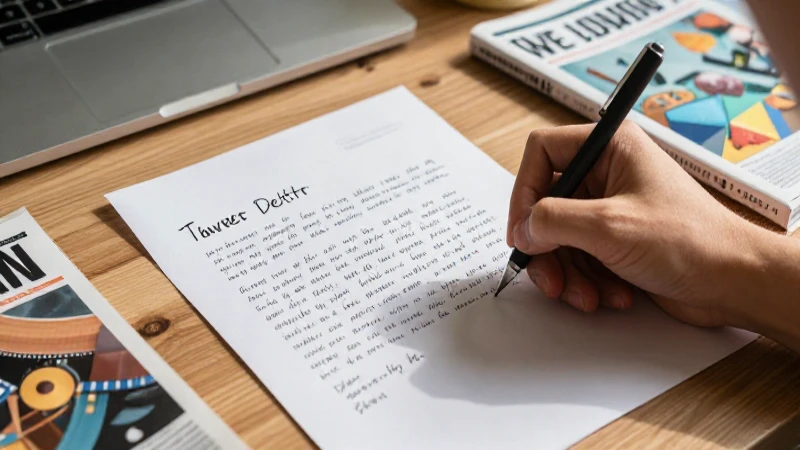 Escritura creativa en papel artesanal y estético