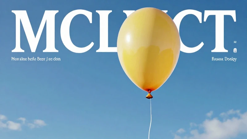 Globo vibrante flotando en cielo profesional 3D
