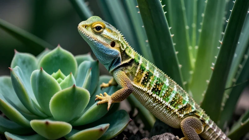 Ejemplo de mutualismo: 15 impactantes casos reales 11 Ciempiés de desierto interactúa con vegetación detallada