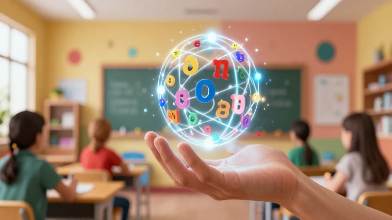 100 ejemplos de pronombres para aprender 30 Ilustración educativa de símbolos en aula mexicana