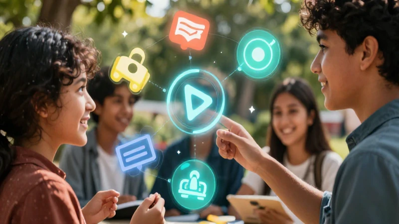 Ejemplo de Reportaje: Descubre Formatos y Estilos Únicos 6 Estudiantes mexicanos interactúan con medios educativos vibrantes