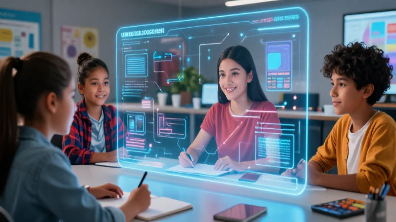 Estudiantes mexicanos en un ecosistema de aprendizaje digital holográfico