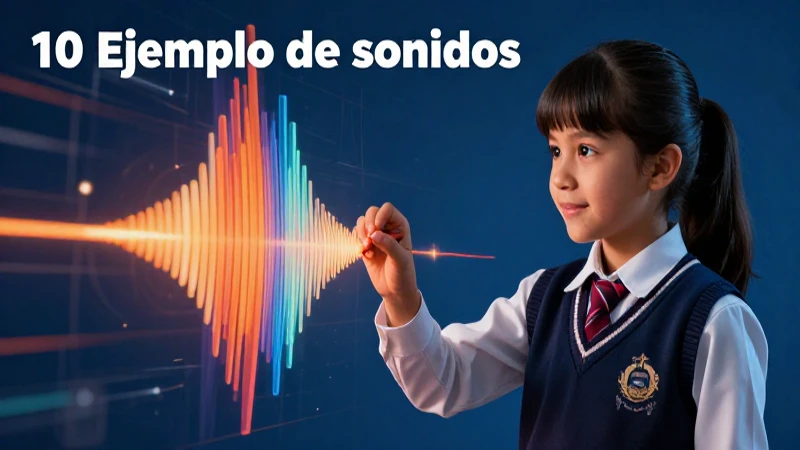 Ilustración educativa de sonidos graves en México