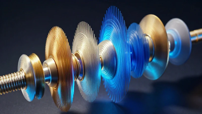 Representación dinámica de ondas de bajo vibrantes
