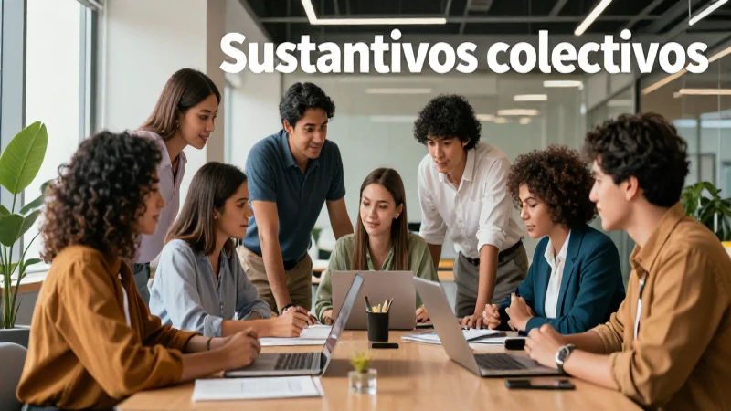 Ejemplo de sustantivos colectivos: 30 ilustrativos casos 8 Sustantivos colectivos en ambiente de trabajo moderno