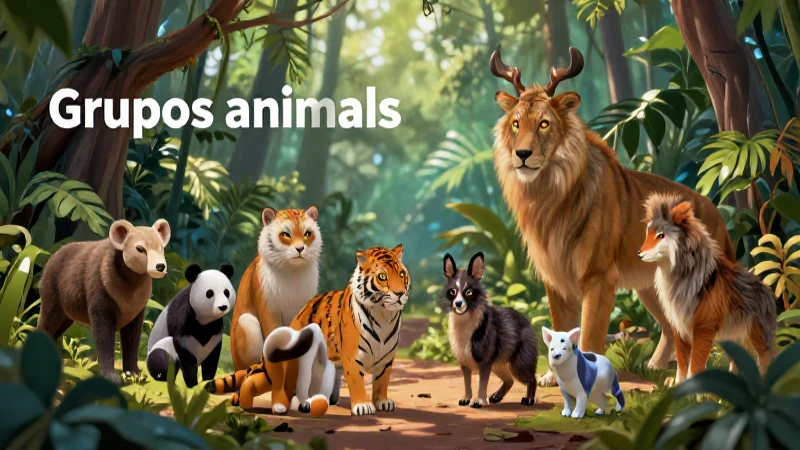 Ejemplo de sustantivos colectivos: 30 ilustrativos casos 10 Visualización de sustantivos colectivos animales