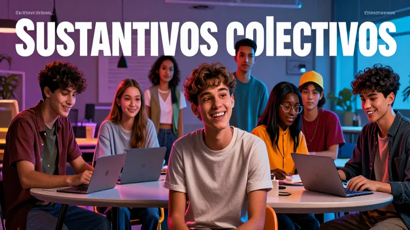 Ejemplo de sustantivos colectivos: 30 ilustrativos casos 6 Ilustración de comunidades diversas y vibrantes