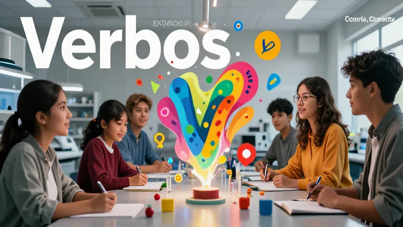 100 ejemplos de verbos con su clasificación 24 Verbos y su clasificación en un laboratorio educativo vibrante