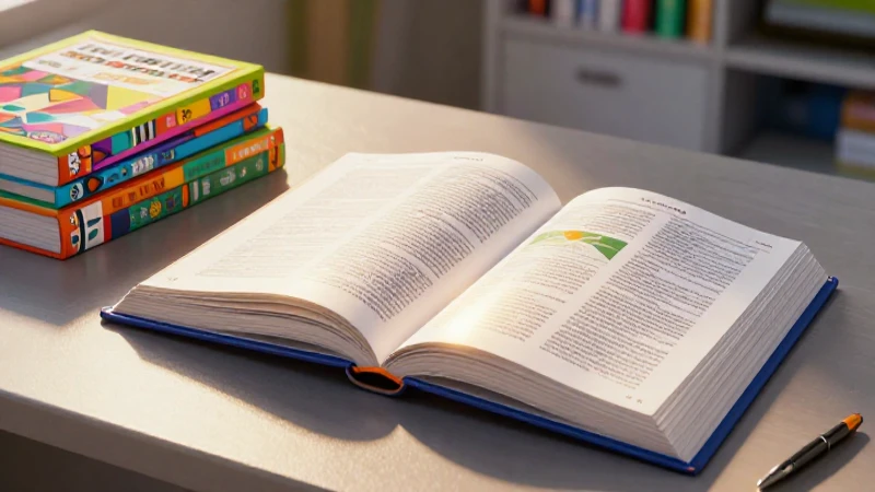 Cubierta vibrante de libro educativo moderno