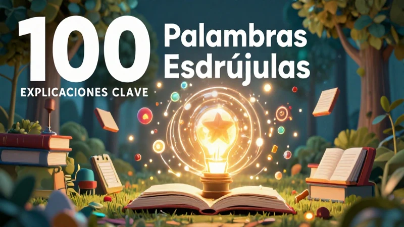 Reglas de acentuación para palabras esdrújulas
