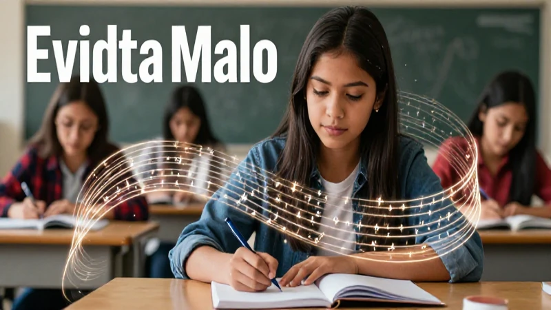Ilustración profesional de estudiante mexicano