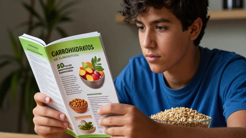 Leer etiquetas: identificar carbohidratos esenciales