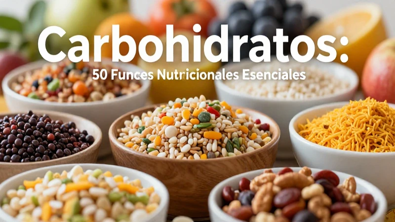 Dieta vegetariana: 50 fuentes de carbohidratos esenciales