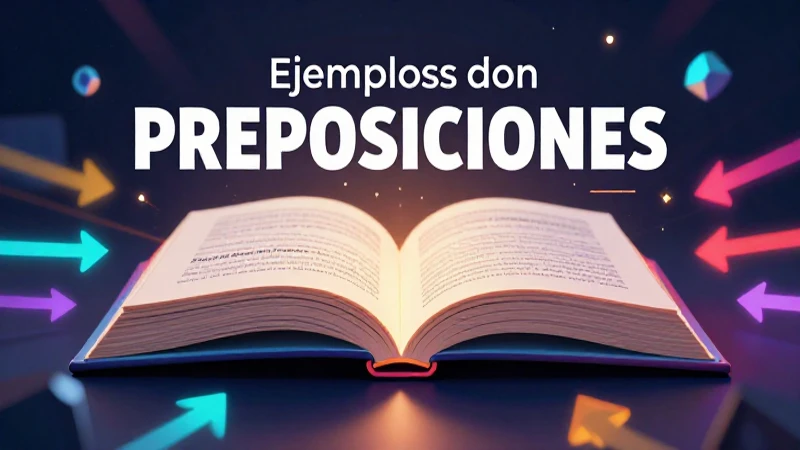 Ejemplos con preposiciones: 50 oraciones ilustrativas 6 Diseño educativo ilustrando ejemplos de preposiciones