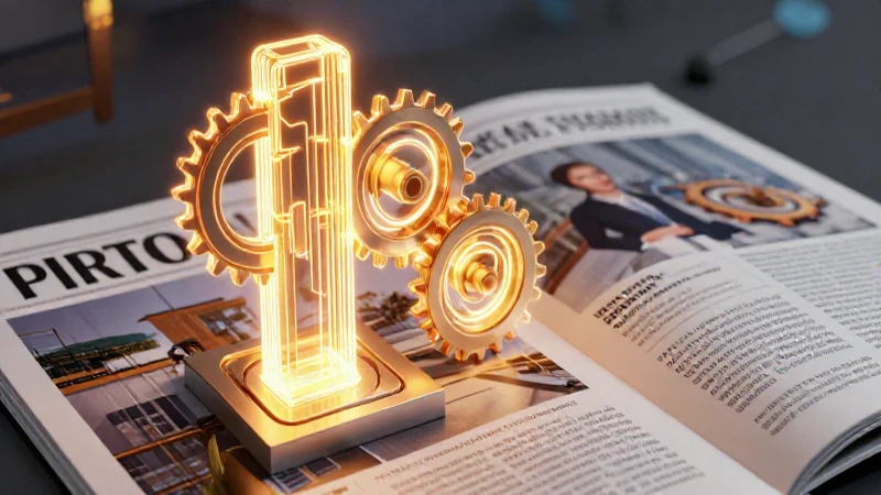 Estructura financiera dinámica con estética profesional 3D