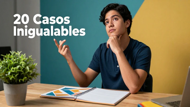 Estudiante mexicano argumentando con confianza